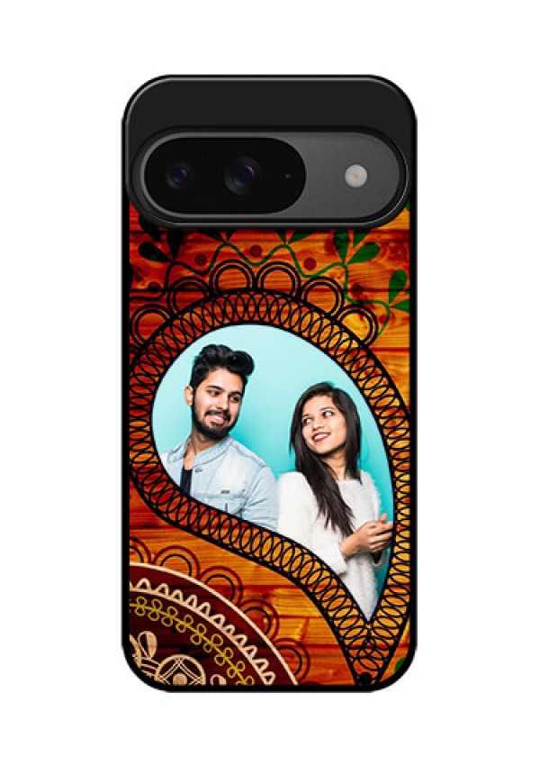 Google Pixel 9 5G Custom Glass Phone Case - Abstract Colorful Design
