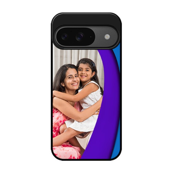 Google Pixel 9 5G Custom Glass Phone Case - Simple Pattern Design