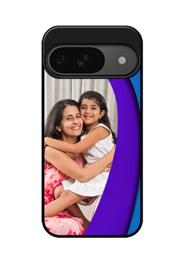 Google Pixel 9 5G Custom Glass Phone Case - Simple Pattern Design