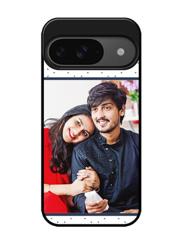 Custom Google Pixel 9 5G Custom Glass Phone Case - Premium Dot Design