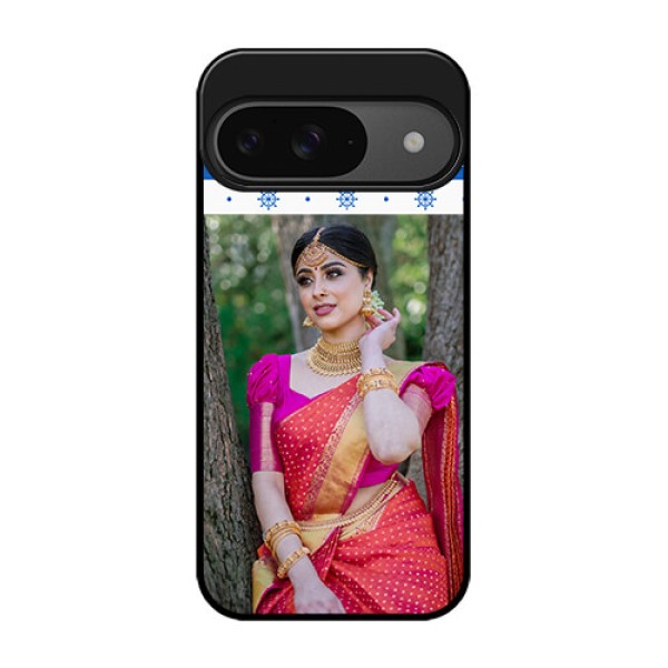 Google Pixel 9 5G Custom Glass Phone Case - Snow Pattern Design