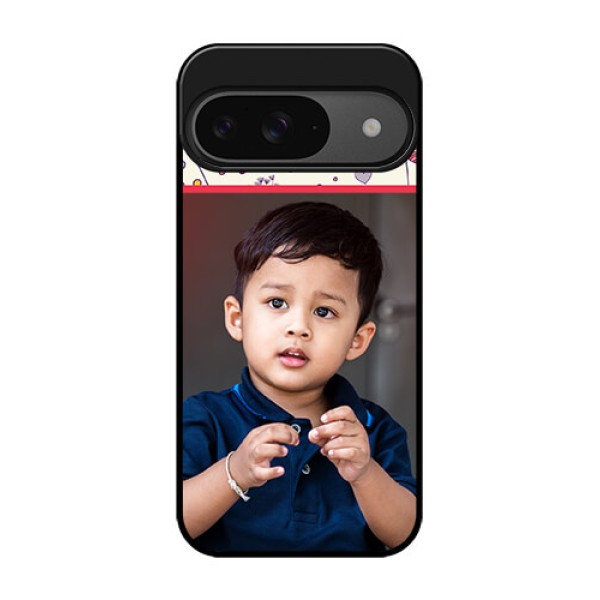 Google Pixel 9 5G Custom Glass Phone Case - Premium Floral Design