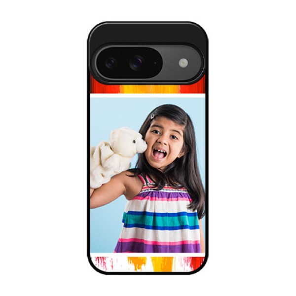 Google Pixel 9 5G Custom Glass Phone Case - Multi Color Design