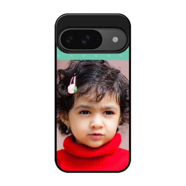 Google Pixel 9 5G Custom Glass Phone Case - Lovers Picture Design