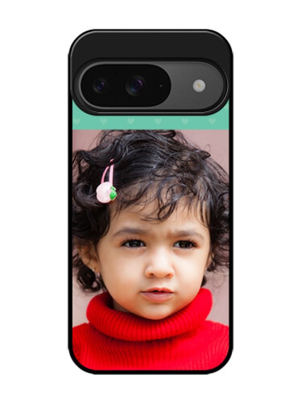 Custom Google Pixel 9 5G Custom Glass Phone Case - Lovers Picture Design