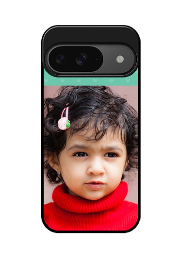 Google Pixel 9 5G Custom Glass Phone Case - Lovers Picture Design