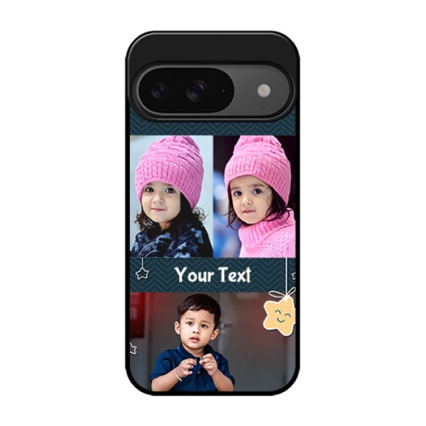 Google Pixel 9 5G Custom Glass Phone Case - Hanging Stars Design