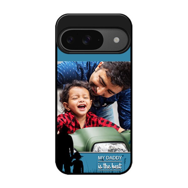 Google Pixel 9 5G Custom Glass Phone Case - Best Dad Design