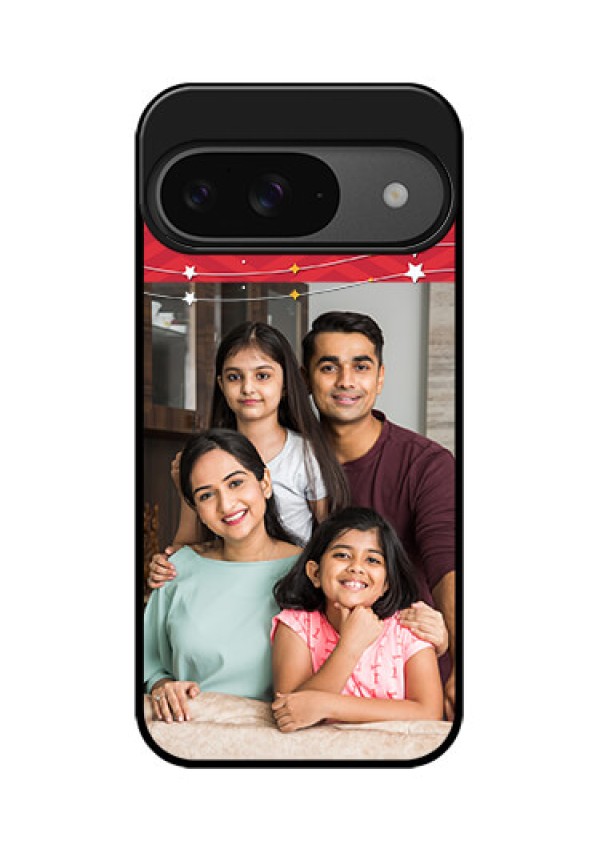 Google Pixel 9 5G Custom Glass Phone Case - Happy Family Design