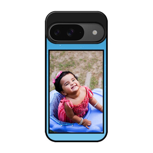Google Pixel 9 5G Custom Glass Phone Case - Wave Pattern Colorful Design