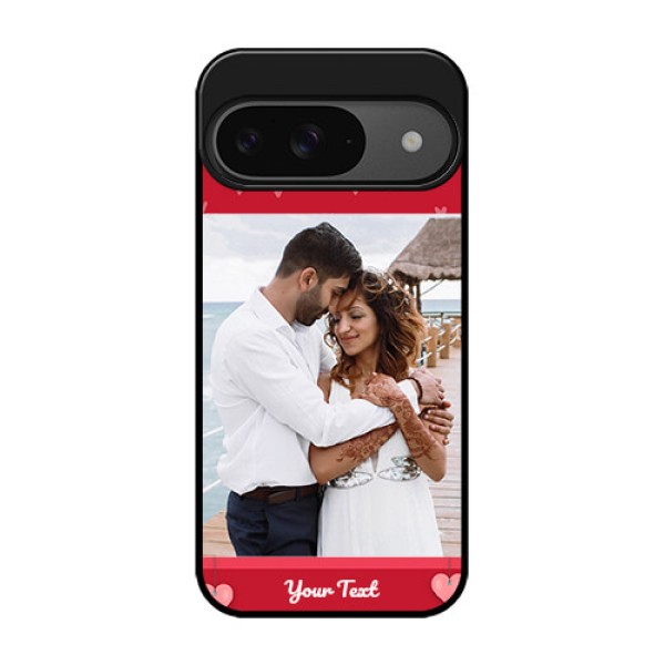 Google Pixel 9 5G Custom Glass Phone Case - Valentines Day Design