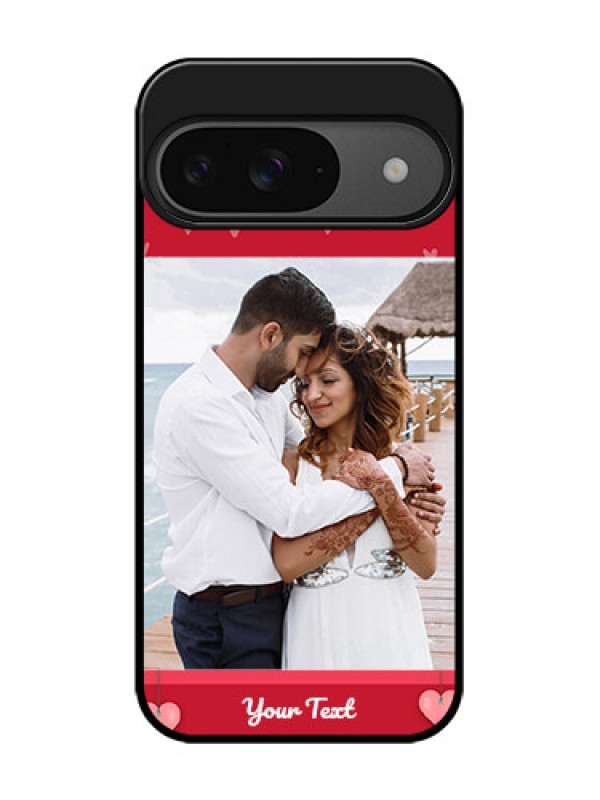 Custom Google Pixel 9 5G Custom Glass Phone Case - Valentines Day Design
