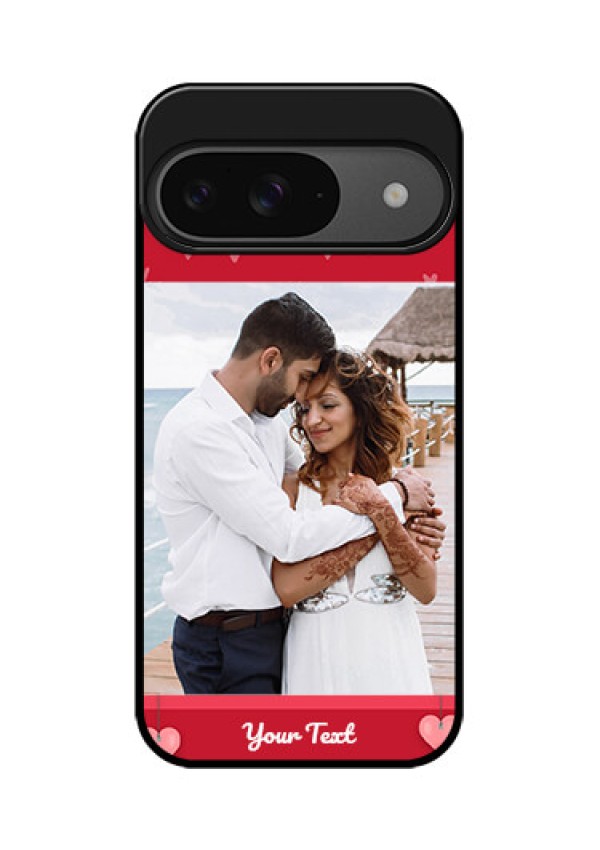 Google Pixel 9 5G Custom Glass Phone Case - Valentines Day Design