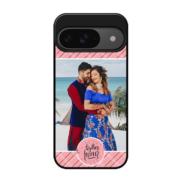 Google Pixel 9 5G Custom Glass Phone Case - Together Forever Design