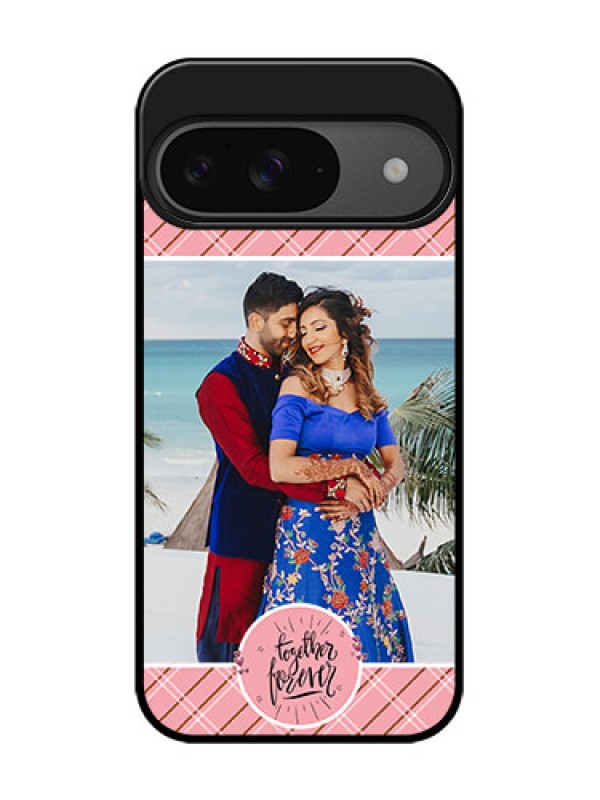 Custom Google Pixel 9 5G Custom Glass Phone Case - Together Forever Design