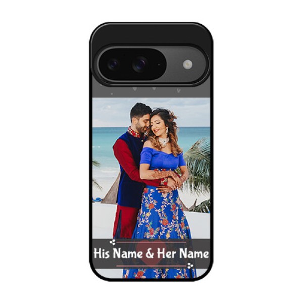 Google Pixel 9 5G Custom Glass Phone Case - Buy Love Design With Photo Online