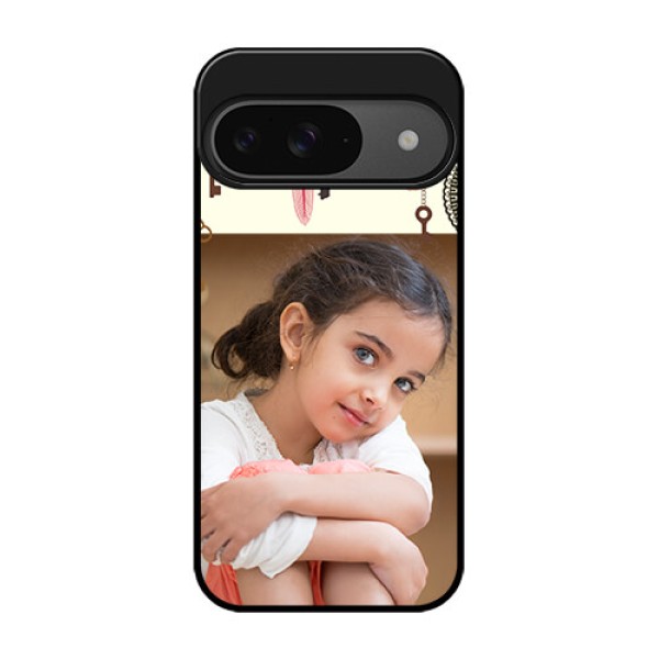 Google Pixel 9 5G Custom Glass Phone Case - Boho Style Design