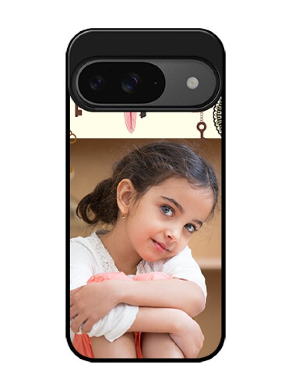 Custom Google Pixel 9 5G Custom Glass Phone Case - Boho Style Design