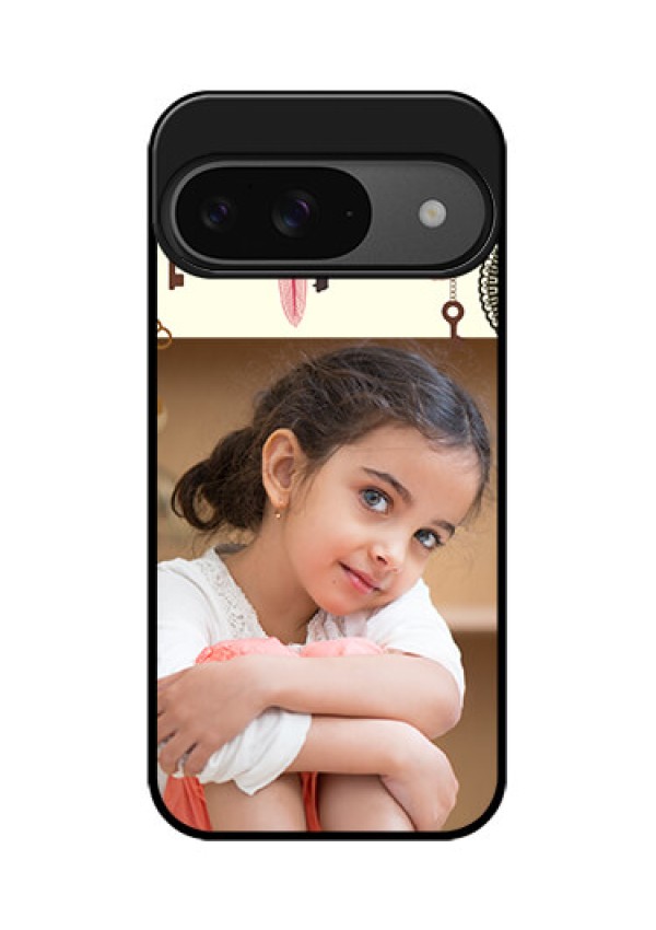 Google Pixel 9 5G Custom Glass Phone Case - Boho Style Design
