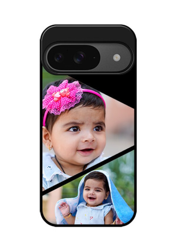 Google Pixel 9 5G Custom Glass Phone Case - Semi Cut Design