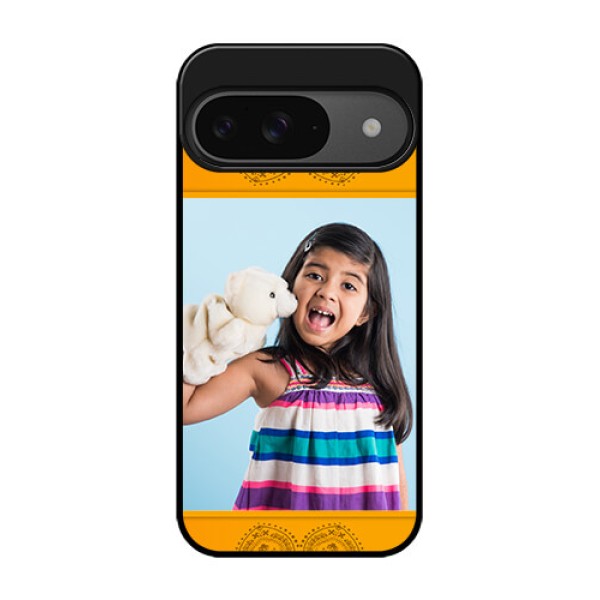 Google Pixel 9 5G Custom Glass Phone Case - Photo Wedding Design