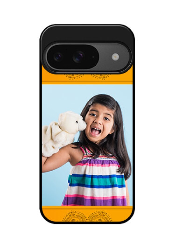 Google Pixel 9 5G Custom Glass Phone Case - Photo Wedding Design