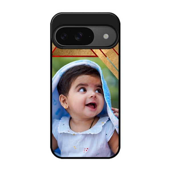 Google Pixel 9 5G Custom Glass Phone Case - Gradient Abstract Texture Design