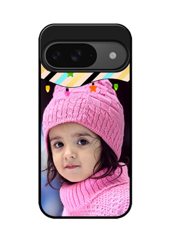 Google Pixel 9 5G Custom Glass Phone Case - Lights Hanging Design