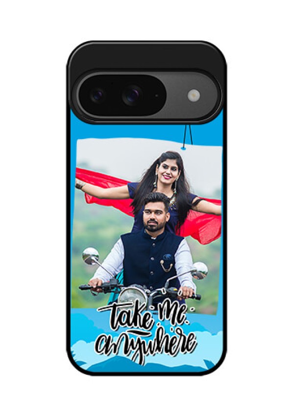 Google Pixel 9 5G Custom Glass Phone Case - Traveller Design