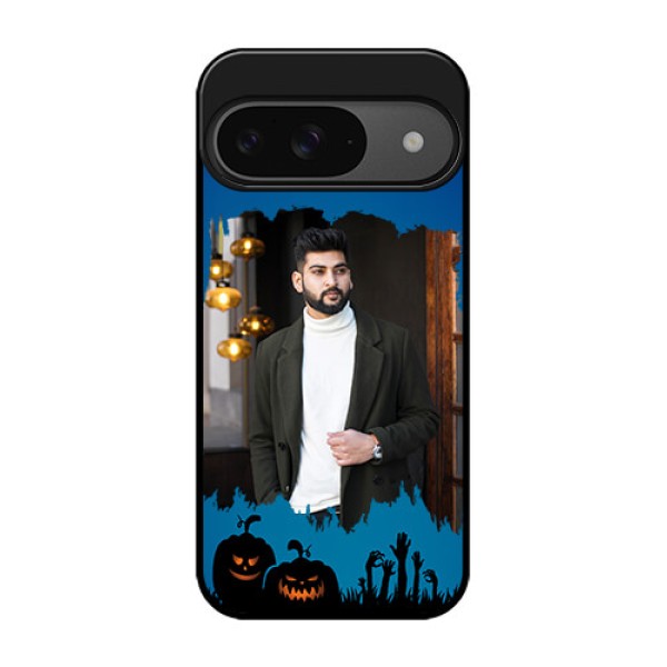 Google Pixel 9 5G Custom Glass Phone Case - With Pro Halloween Design