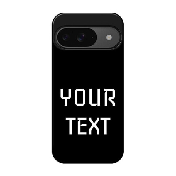 Google Pixel 9 5G Custom Glass Phone Case - Your Name Design