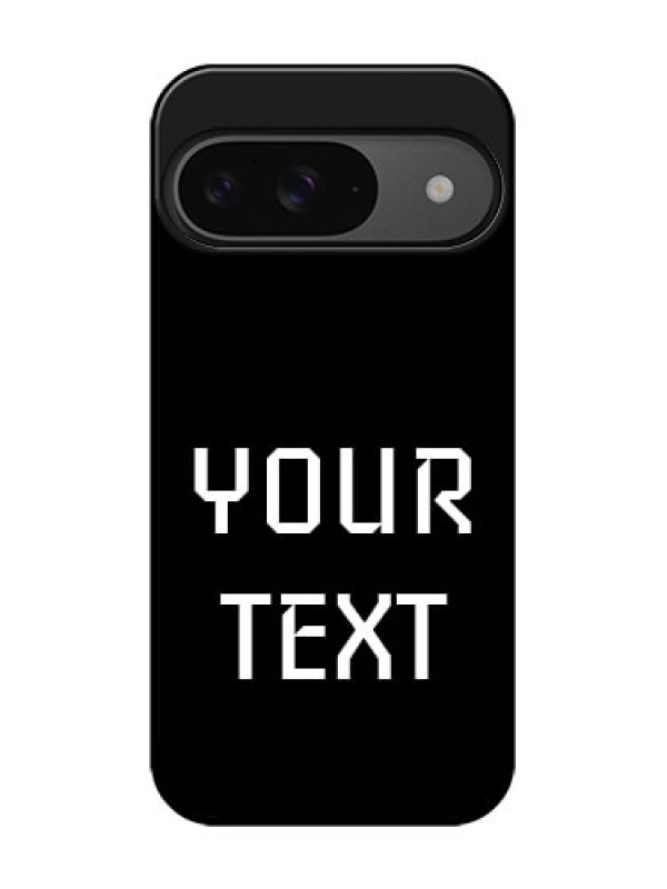 Custom Google Pixel 9 5G Custom Glass Phone Case - Your Name Design