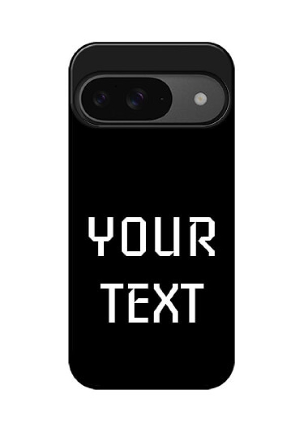 Google Pixel 9 5G Custom Glass Phone Case - Your Name Design