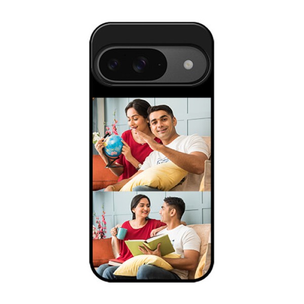 Google Pixel 9 5G Custom Glass Phone Case - 2 Images Design