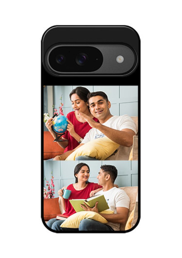 Google Pixel 9 5G Custom Glass Phone Case - 2 Images Design