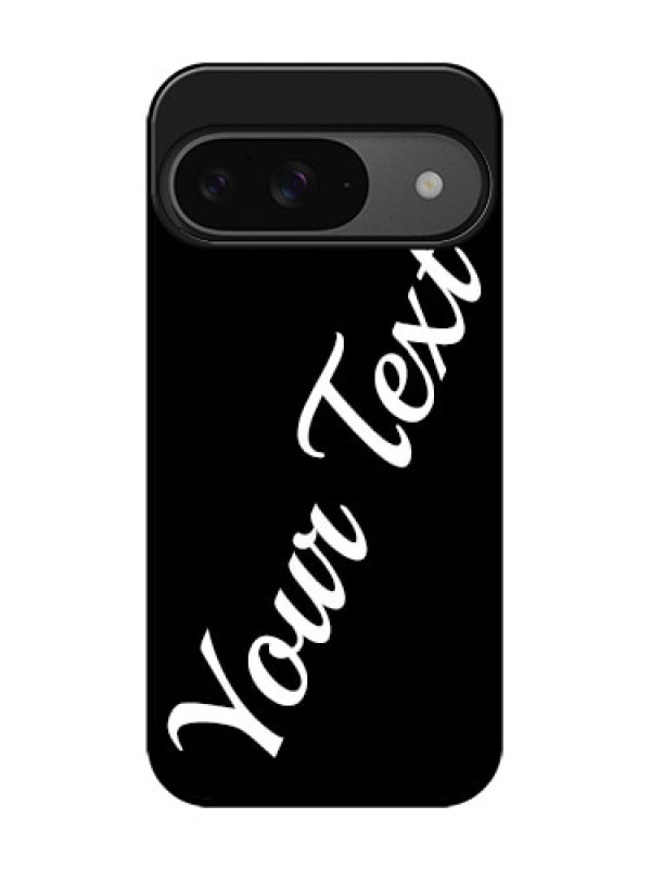 Custom Google Pixel 9 5G Custom Glass Phone Case - With Your Name Design
