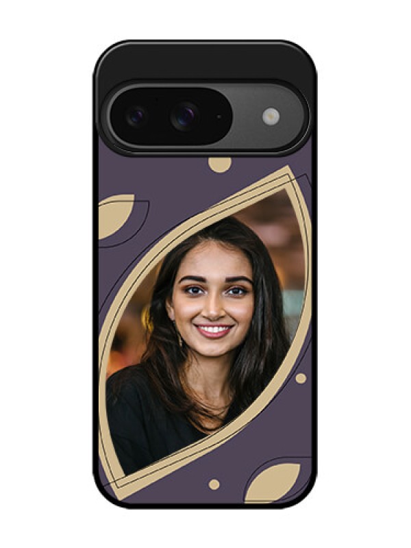 Custom Google Pixel 9 5G Custom Glass Phone Case - Falling Leaf Design