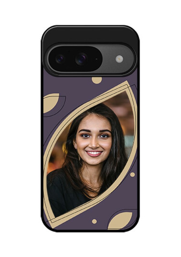 Google Pixel 9 5G Custom Glass Phone Case - Falling Leaf Design