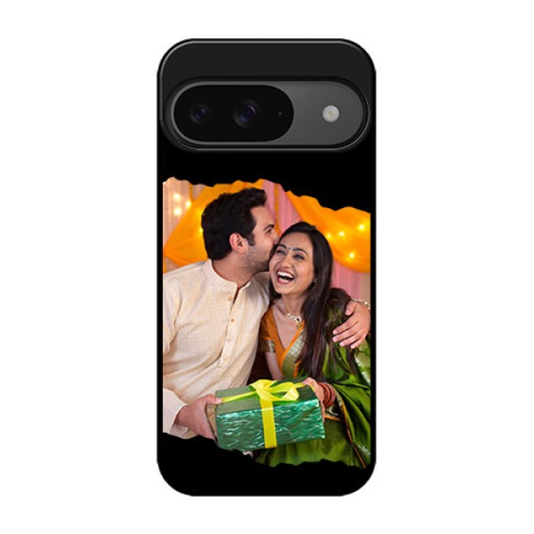 Google Pixel 9 5G Custom Glass Phone Case - Tear - Off Design