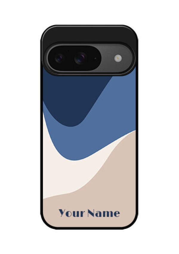 Google Pixel 9 5G Custom Glass Phone Case - Abstract Drip Art Design
