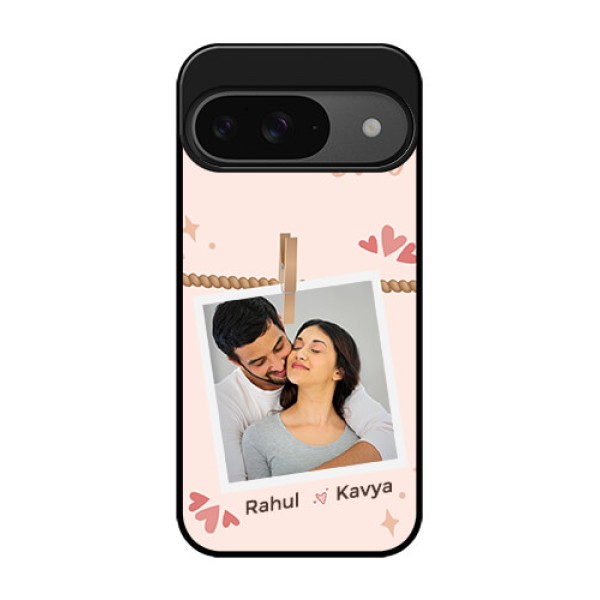 Google Pixel 9 5G Custom Glass Phone Case - Forever And Ever Love Design