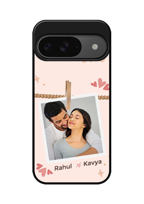 Google Pixel 9 5G Custom Glass Phone Case - Forever And Ever Love Design