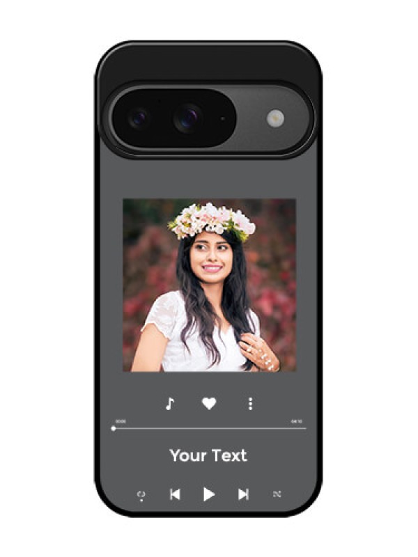 Custom Google Pixel 9 5G Custom Glass Phone Case - Play The Music Design