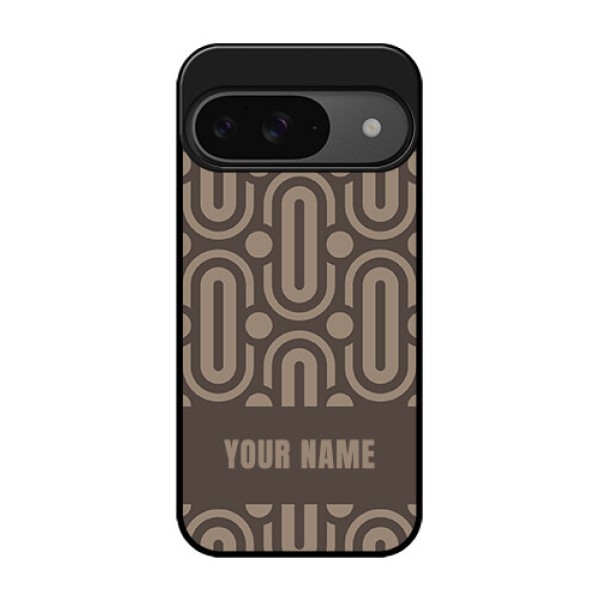 Google Pixel 9 5G Custom Glass Phone Case - Captivating Zero Pattern Design