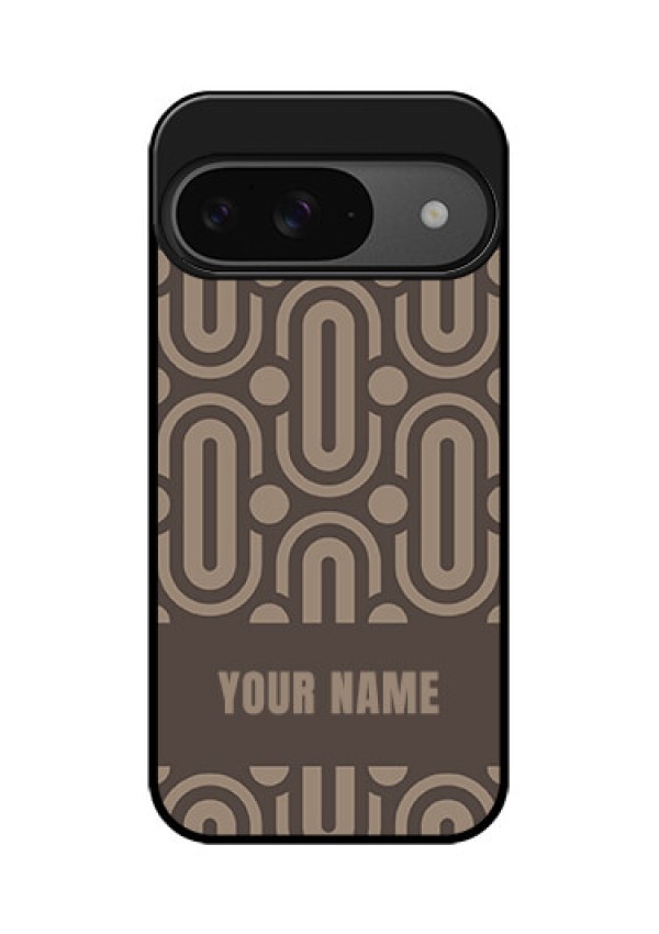 Google Pixel 9 5G Custom Glass Phone Case - Captivating Zero Pattern Design
