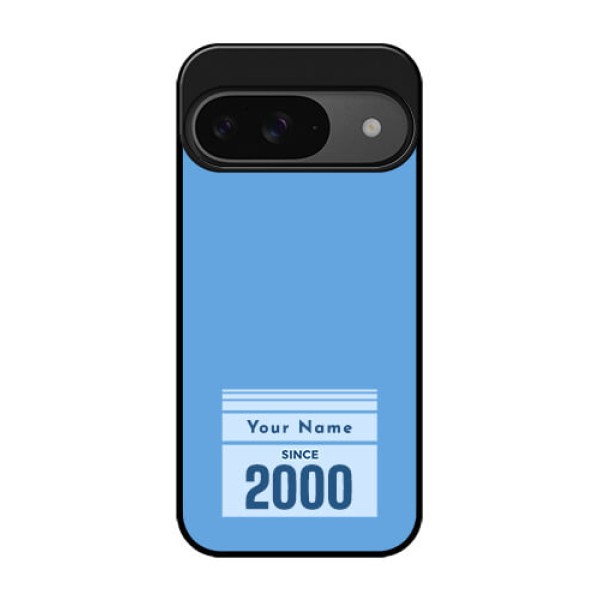 Google Pixel 9 5G Custom Glass Phone Case - Custom Year Of Birth Design