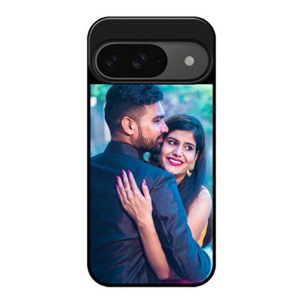 Google Pixel 9 5G Custom Glass Phone Case - Upload Full Picture With Custom Color Design