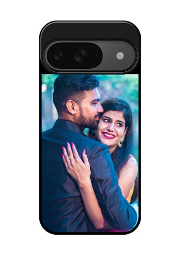 Google Pixel 9 5G Custom Glass Phone Case - Upload Full Picture With Custom Color Design