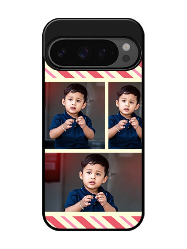 Custom Google Pixel 9 Pro 5G Custom Glass Phone Case - Picture Upload Mobile Case Design