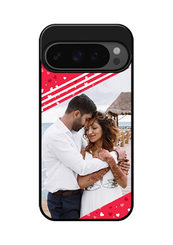 Google Pixel 9 Pro 5G Custom Glass Phone Case - Valentines Gift Design